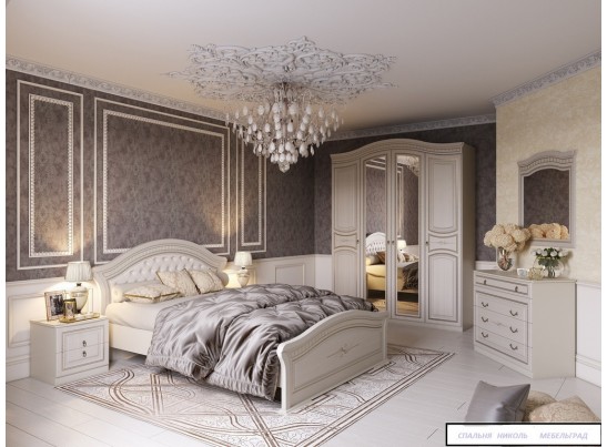 Кровать "Николь" 1600 с основанием