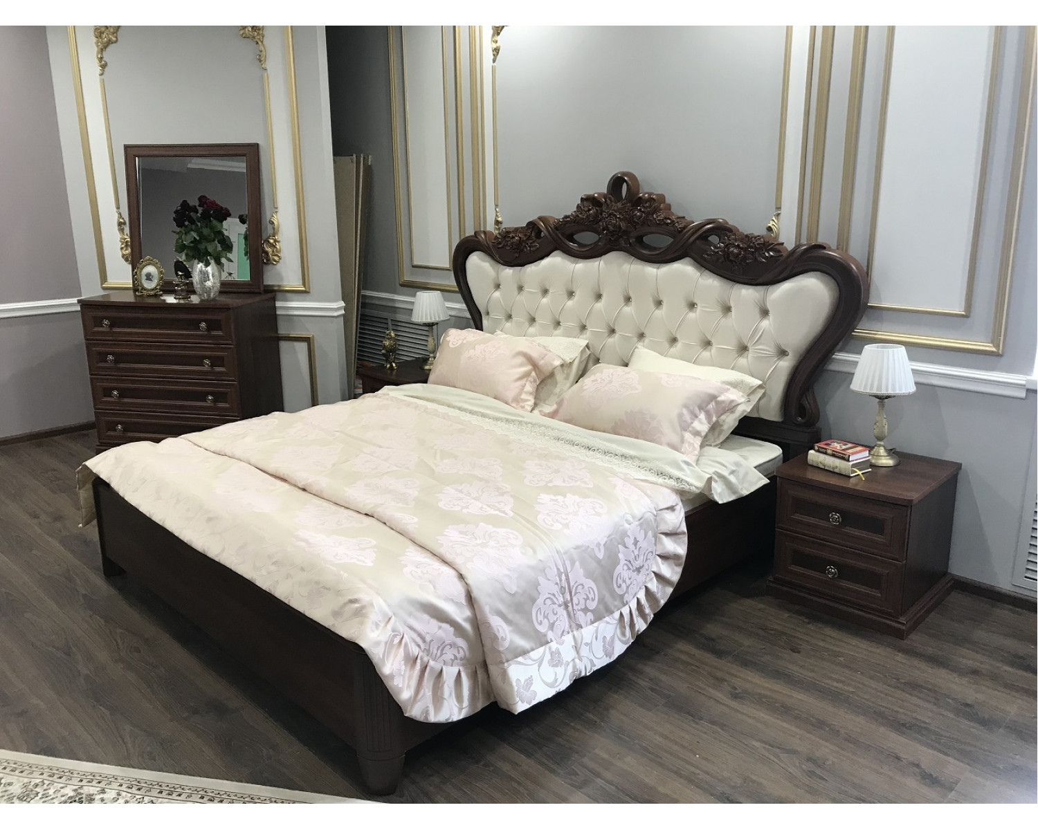 Кровать Афина 160х200 см караваджо