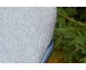 "Марокко" стул из текстилена nanotex, алюминиевый каркас, цвет серый