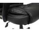 Кресло BARON (кожзам/черный/перфорированный)