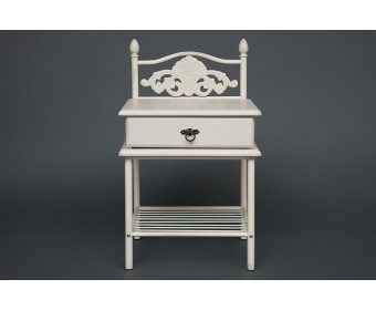 Тумба прикроватная CANZONA Белый (butter white)