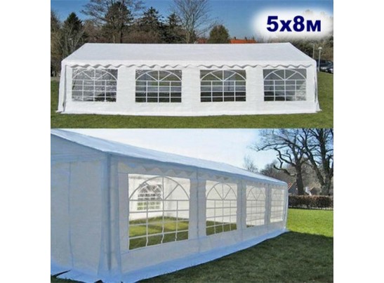 Шатер-павильон AFM-1032W White (5х8)