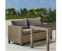 Комплект плетеной мебели T256B/S59B-W65 Light brown