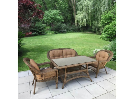 Комплект плетеной мебели T130/LV-520BB-Beige_Beige