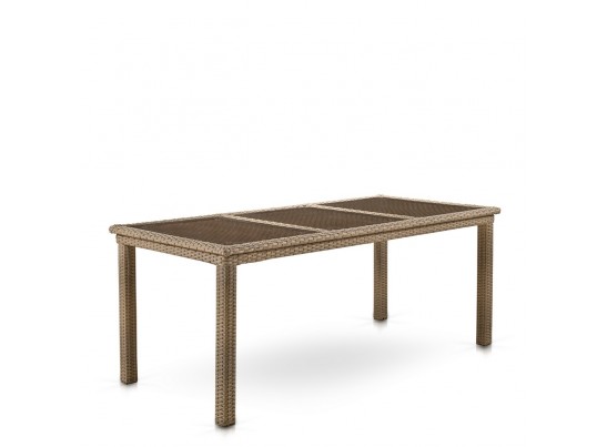 Комплект плетеной мебели T365/Y380B-W65 Light Brown (6+1)
