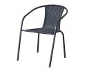 Комплект мебели Асоль LRC03/LRT04-70x70 Black (4+1)