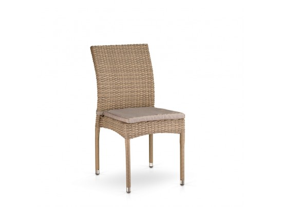 Комплект плетеной мебели T256B/Y380B-W65 Light Brown (4+1)