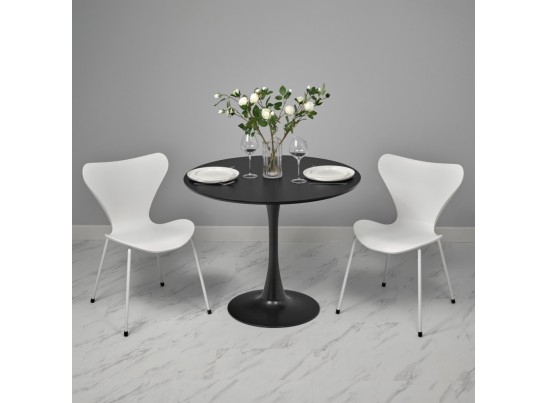 Стол Tulip диам.100см, черный
