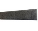 Мягкая вставка изголовья кровати Люкс 1600 (цельная), Денвер (1560*365*60) Серый, 933187