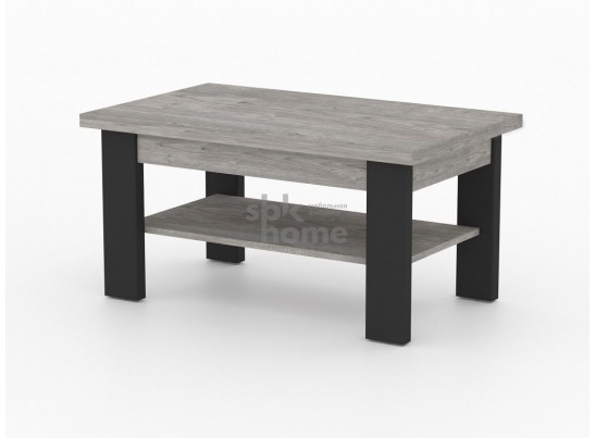 Стол журнальный, Норд (900*550*450) Риббек серый/Фреско, 60707