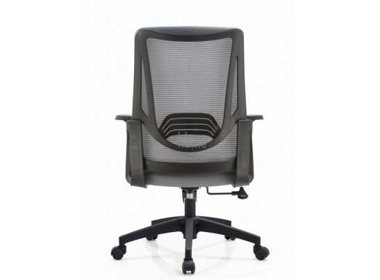 Кресло офисное,вращающееся LJ-2201В GREY  (610*500*1070), LJ-2201В GREY ИМП