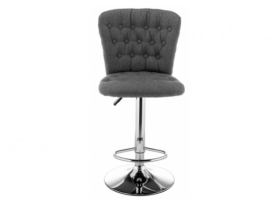 Барный стул Gerom fabric grey