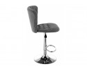 Барный стул Gerom fabric grey