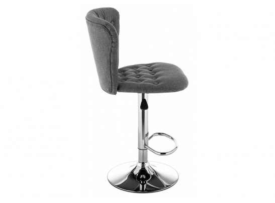 Барный стул Gerom fabric grey