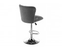 Барный стул Gerom fabric grey