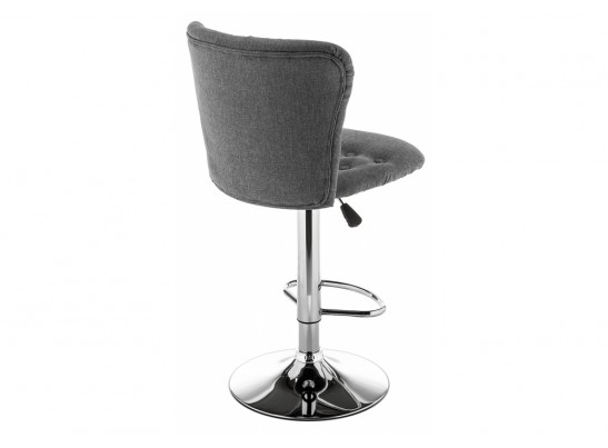 Барный стул Gerom fabric grey