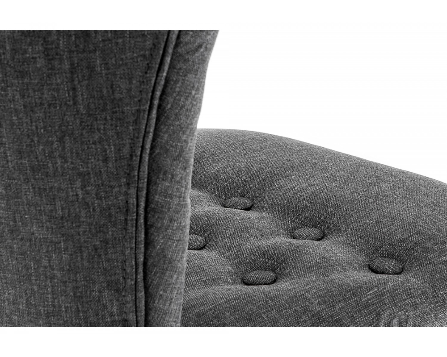 Барный стул Gerom fabric grey