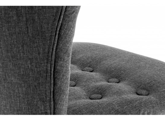 Барный стул Gerom fabric grey