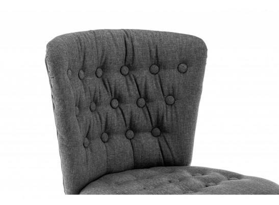 Барный стул Gerom fabric grey