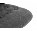 Барный стул Gerom fabric grey