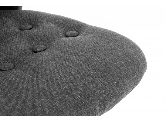 Барный стул Gerom fabric grey