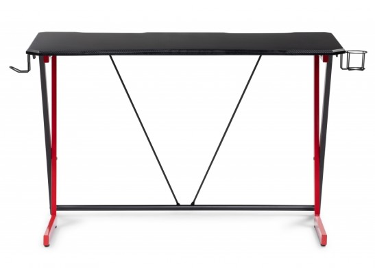 Компьютерный стол Kolman 120х60х76 black / red
