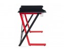Компьютерный стол Kolman 120х60х76 black / red