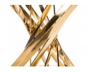 Стол Twist gold / black