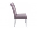 Стул Amelia white / fabric fog