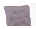 Стул Amelia white / fabric fog