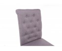 Стул Amelia white / fabric fog