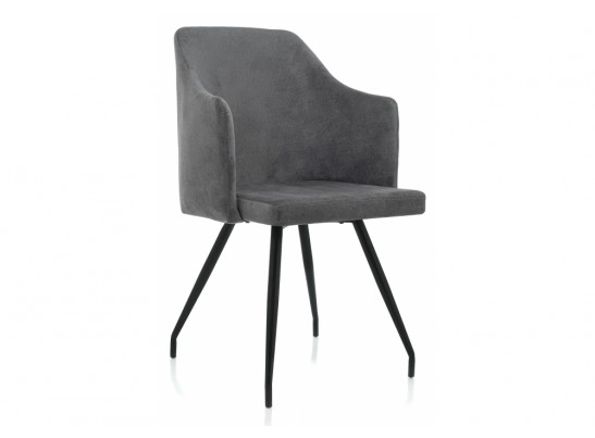 Стул Lans dark grey fabric