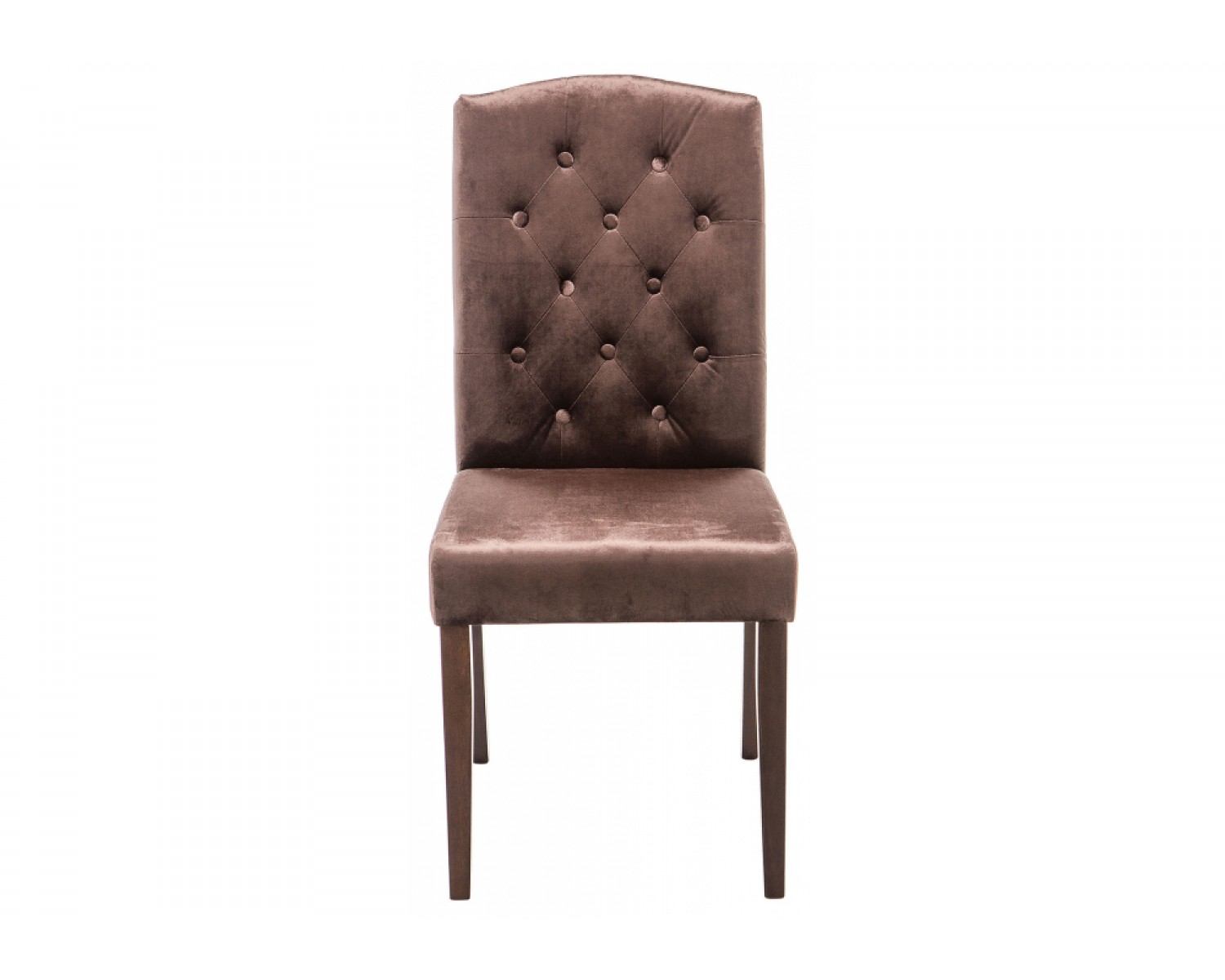 Стул Menson dark walnut / fabric brown