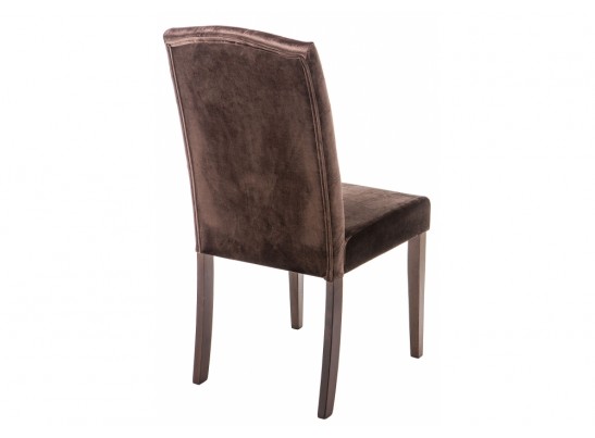 Стул Menson dark walnut / fabric brown