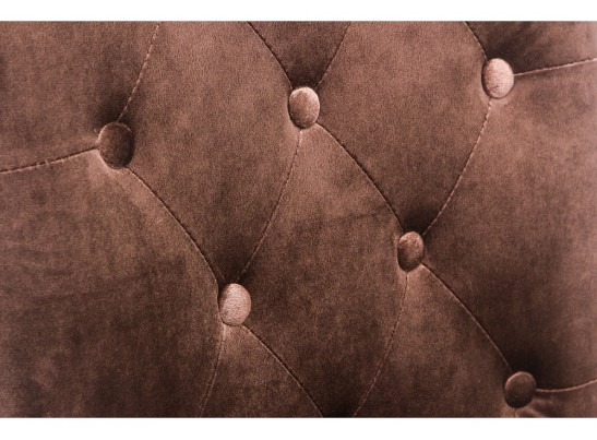 Стул Menson dark walnut / fabric brown