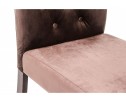 Стул Menson dark walnut / fabric brown