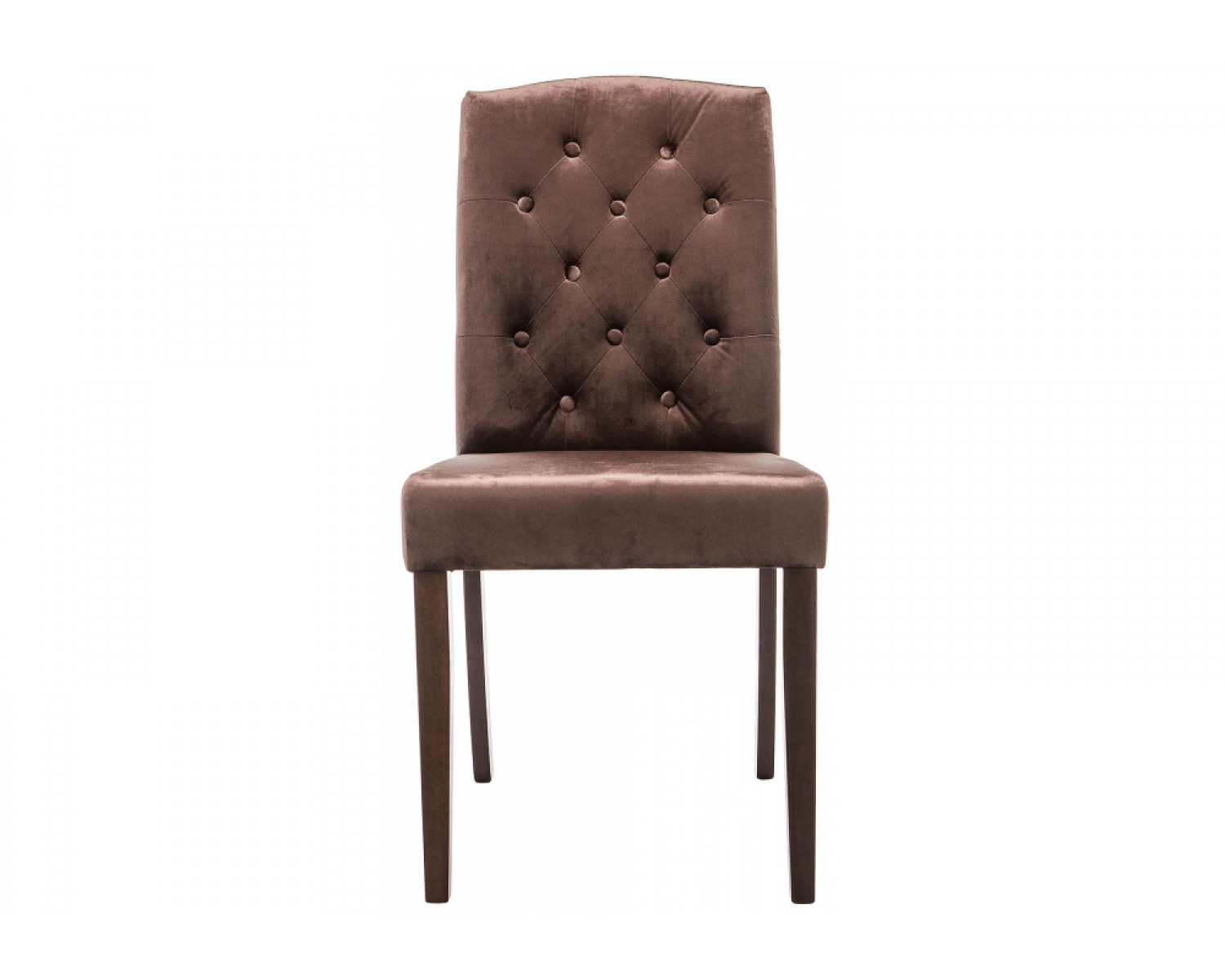 Стул Menson dark walnut / fabric brown