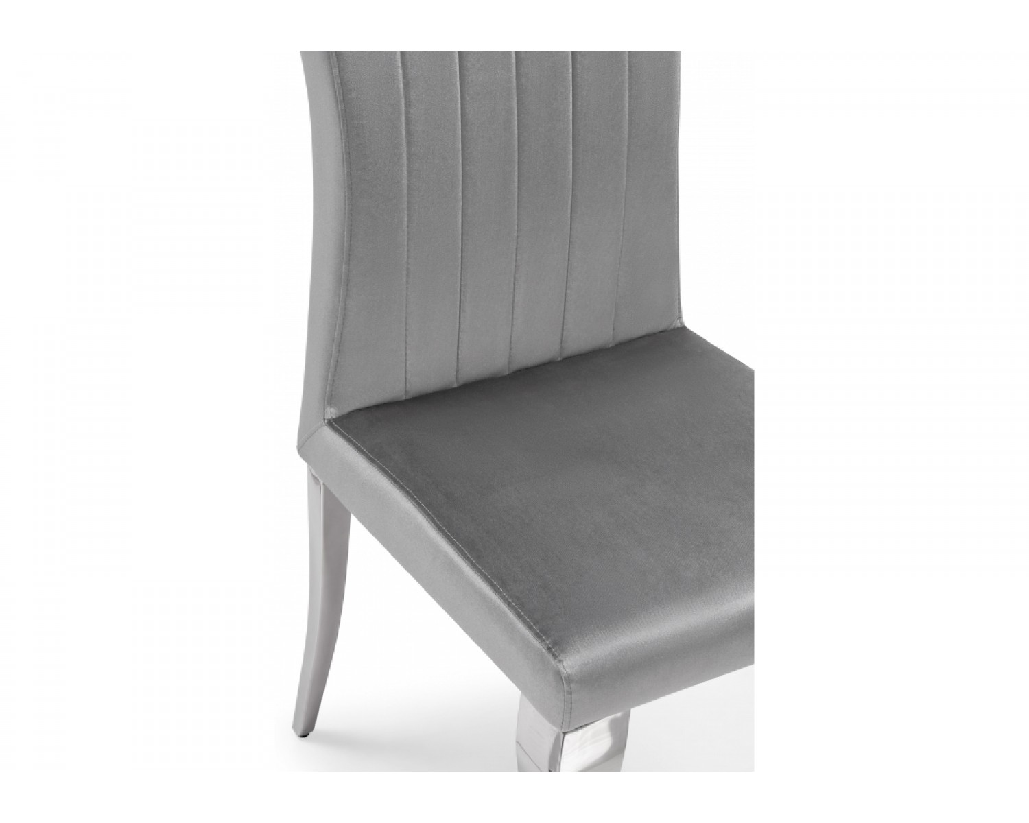 Стул на металлокаркасе Lund dark grey / steel