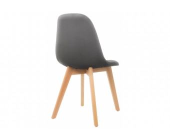 Деревянный стул Filip dark gray / wood