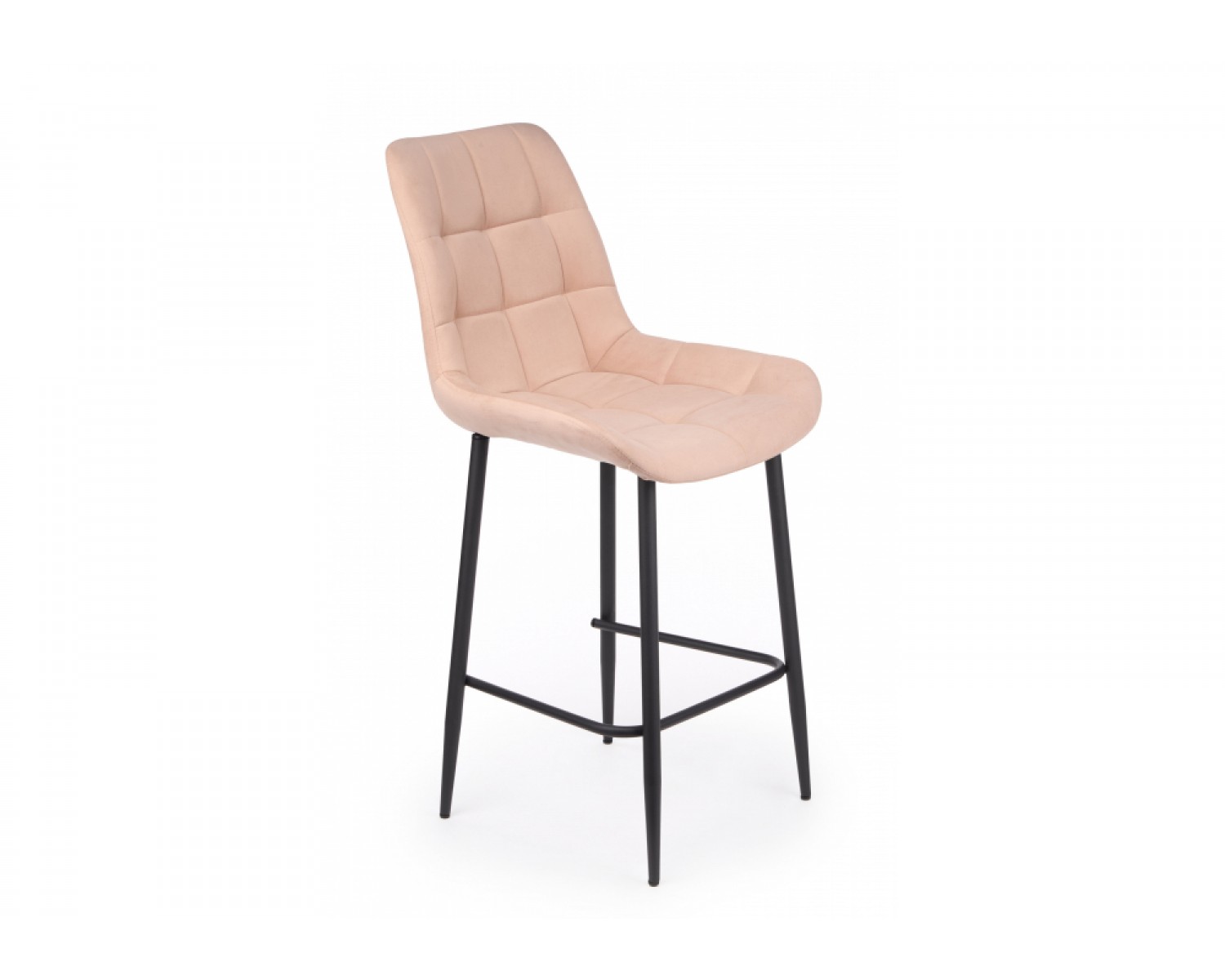 Полубарный стул Челси бежевый (zd 210) / черный