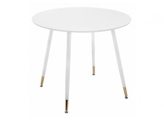 Стол круглый Bianka 80х75 white