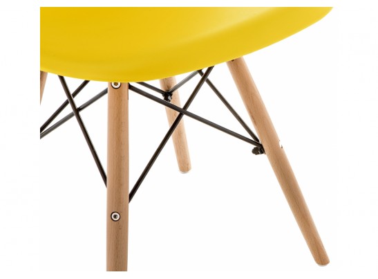 Стул Eames PC-015 yellow