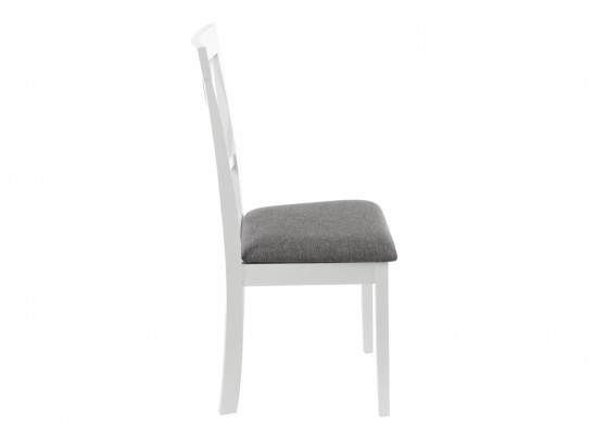 Стул Shem white / light grey