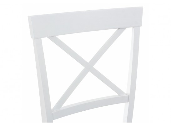 Стул Shem white / light grey