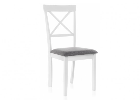 Стул Shem white / light grey
