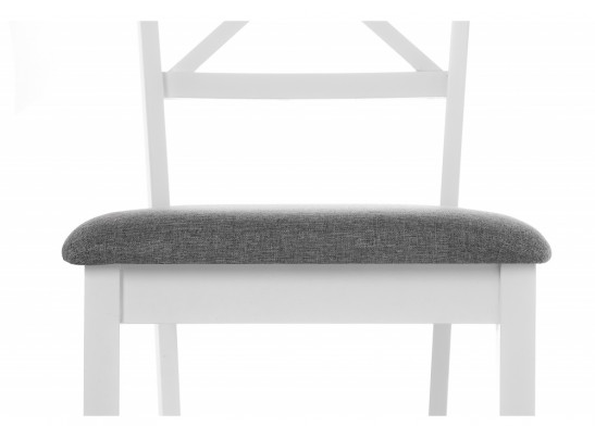 Стул Shem white / light grey