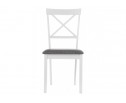 Стул Shem white / light grey