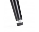 Стул на металлокаркасе Ball dark gray / black