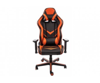 Компьютерное кресло Racer черное / оранжевое
