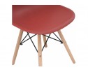Пластиковый стул Eames PC-015 bordeaux